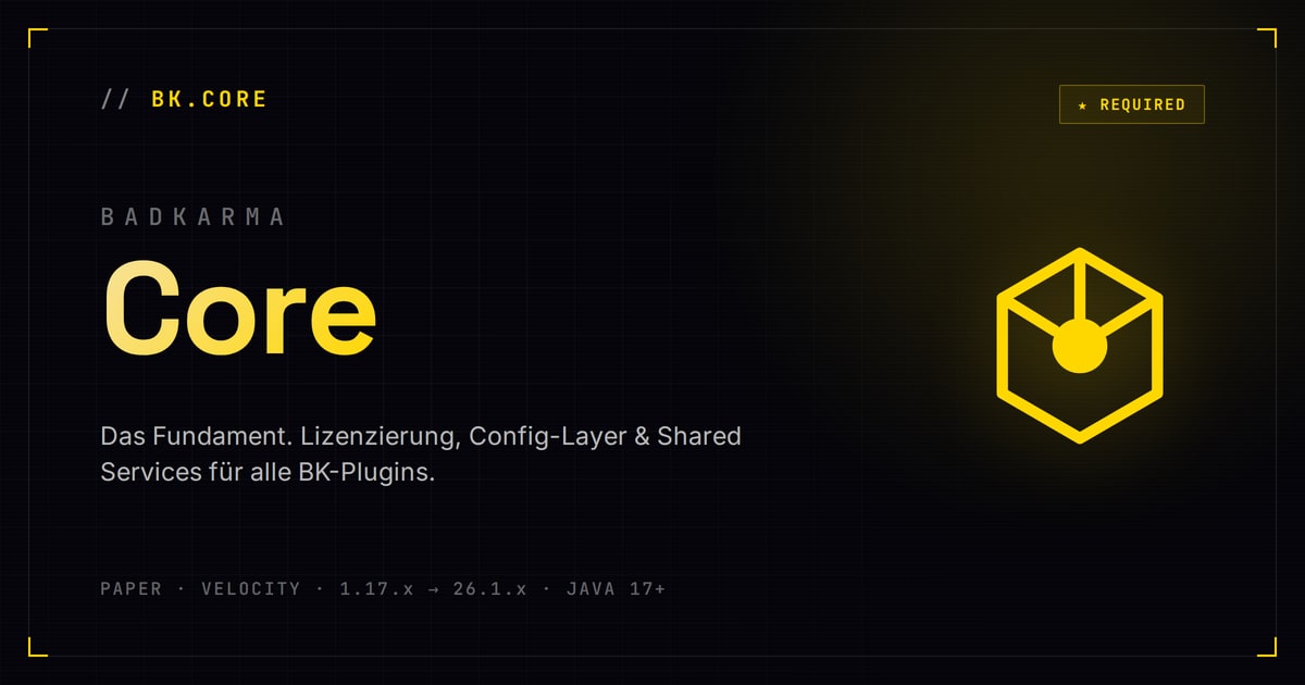 BadKarma Core